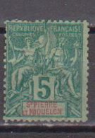 SAINT PIERRE ET MIQUELON          N°  YVERT 62 NEUF AVEC CHARNIERES      ( CHARN   02/ 49 ) - Neufs