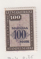 Finland Fiskale Zegel Cat. Barefoot Documentary 204 - Revenue Stamps