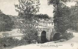 Solignac * Route , Le Pont Et Vue Sur Le Village * Environs De Limoges - Andere & Zonder Classificatie