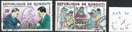 DJIBOUTI 519-20 Oblitérés Côte 1 € - Djibouti (1977-...)