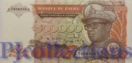 ZAIRE 500000 ZAIRES 1992 PICK 43 UNC - Zaire