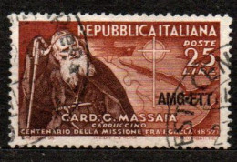 1952 - Trieste A  160 Cardinale Massaia     ------ - Used