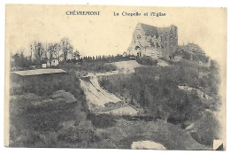 CPA Chèvremont, La Chapelle Et L'Eglise - Chaudfontaine