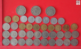 SPAIN  - LOT - 41 COINS - 2 SCANS  - (Nº57828) - Mezclas - Monedas