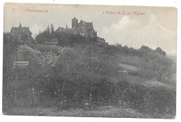 CPA Chèvremont, L'Hôtel N.-D. Et L'Eglise - Chaudfontaine