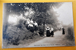 ZAFFELARE -  SAFFELAERE - Pensionnat Des Soeurs De La Charité -   Jardin : Le Tertre - Lochristi