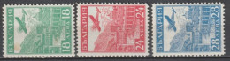 BULGARIE - 1932 - POSTE AERIENNE SERIE COMPLETE YVERT N° 12/14 * MH - COTE = 235 EUR - Luftpost