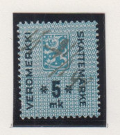 Finland Fiskale Zegel Cat. Barefoot Veromerkki/Income Tax 3 - Revenue Stamps