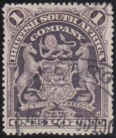 British South Africa Company      .    SG  .   90  (2 Scans)       .  O   .   Cancelled - Used Stamps