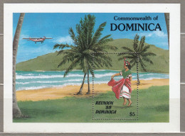 DOMINICA 1988 Tourism Airplane MNH(**) #34132 - Dominique (1978-...)