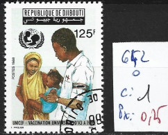 DJIBOUTI 642 Oblitéré Côte 1 € - Djibouti (1977-...)