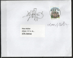 Lars Sjööblom. Denmark 2006. 400 Anniv Rosenborg Castle. Michel 1428 On Local Letter. Signed. - Covers & Documents