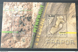 Croatia, 2022, Minerals And Rocks (MNH) - Minerals