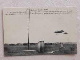 Madame Marthe Niel Sur Monoplan Koechlin - Airmen, Fliers