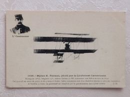 Biplan Farman Piloté Par LT Camermann - Other & Unclassified