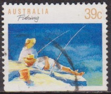 Peche à La Ligne - AUSTRALIE - Sports Et Loisirs - N° 1106Da - 1989 - Used Stamps