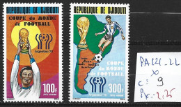 DJIBOUTI PA 121-22 * Côte 9 € - Djibouti (1977-...)