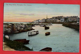 UK NORTHERN IRELAND    BANGOR   THE BIG HOLE     FISHING BOATS  - Down