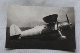 Carte Photo, Fiat CR 42, Aviation - 1919-1938: Entre Guerres