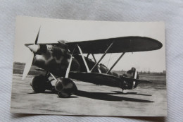 Carte Photo, Fiat CR 32, Aviation - 1919-1938: Entre Guerres