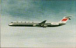 ! Modern Postcard, CAAC Flugzeug Mc Donnell Douglas MD-80, Airline, Düsenflugzeug, Jetliner, China - 1946-....: Era Moderna