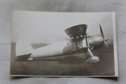 Carte Photo, Fiat CR 42, Aviation - 1919-1938: Entre Guerres