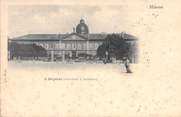 FRANCE - Macon - L'hopital - Attribué A Soufflot  - Carte Postale Ancienne - Macon