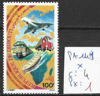 DJIBOUTI PA 149 * Côte 4 € - Djibouti (1977-...)