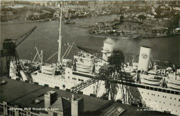 Suède - Sweden - Sverije - Bateaux - Paquebots - Paquebot - Göteborg - M/S Gripsholm I Hamn - Bon état - Suède