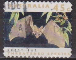 Faune - Chauve Souris Fantome - AUSTRALIE - Espèces Menacées - N° 1250 - 1992 - Used Stamps