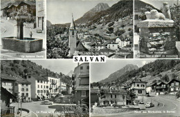 Suisse - Swiss - Schweiz - Valais - Salvan - Multivues - état - Salvan