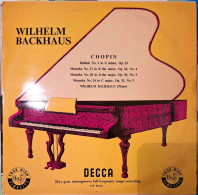 Wilhelm Backhaus - Chopin - 25 Cm - Formats Spéciaux