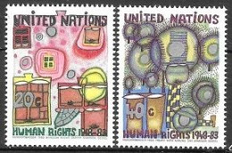 UNITED NATIONS # NEW YORK FROM 1983 STAMPWORLD 438-39** - Neufs