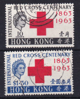 Hong Kong: 1963   Red Cross    Used - Usados