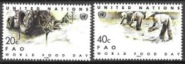 UNITED NATIONS # NEW YORK FROM 1984 STAMPWORLD 442-43** - Neufs