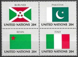 UNITED NATIONS # NEW YORK FROM 1984 STAMPWORLD 448-51** - Neufs