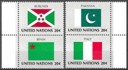 UNITED NATIONS # NEW YORK FROM 1984 STAMPWORLD 448-51** - Neufs