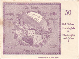 Autriche, Strudengau, 50 Heller, Paysage, 1920, 1920-12-31, SUP, Mehl:FS 914Ia - Oesterreich