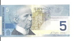 CANADA 5 DOLLARS 2002 VF+ P 101 - Canada