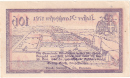 Autriche, Ranshofen, 10 Heller, Château, 1920, 1920-11-31, SUP, Mehl:FS 819 - Oesterreich