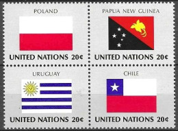 UNITED NATIONS # NEW YORK FROM 1984 STAMPWORLD 452-55** - Neufs