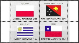 UNITED NATIONS # NEW YORK FROM 1984 STAMPWORLD 452-55** - Neufs