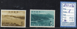 Japon N°750+54* - Unused Stamps