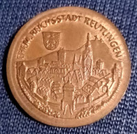 Germany, Federal Republic Of 1977, Rare Token - Sparkasse Reutlingen, Agouz - Monedas/ De Necesidad