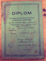 Estonia:Worldwide Estonian Youth Association Dilpoma, Pole Vault, 1932 - Diplômes & Bulletins Scolaires