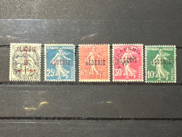 1924 Lot 5 Timbres Algérie - Otros & Sin Clasificación