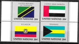UNITED NATIONS # NEW YORK FROM 1984 STAMPWORLD 456-59** - Neufs
