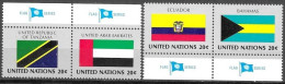 UNITED NATIONS # NEW YORK FROM 1984 STAMPWORLD 456-59** - Neufs