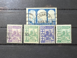 1926 Lot 5 Timbres  Algérie. - Other & Unclassified