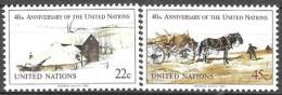 UNITED NATIONS # NEW YORK FROM 1985 STAMPWORLD 470-71** - Neufs